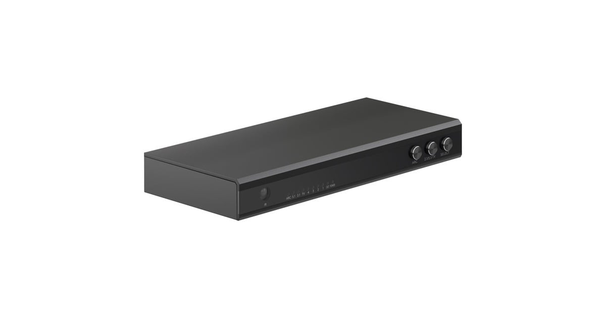 goobayHDMI Switch 4-1 Audio Output 4K kvm-switch  (Zwart)