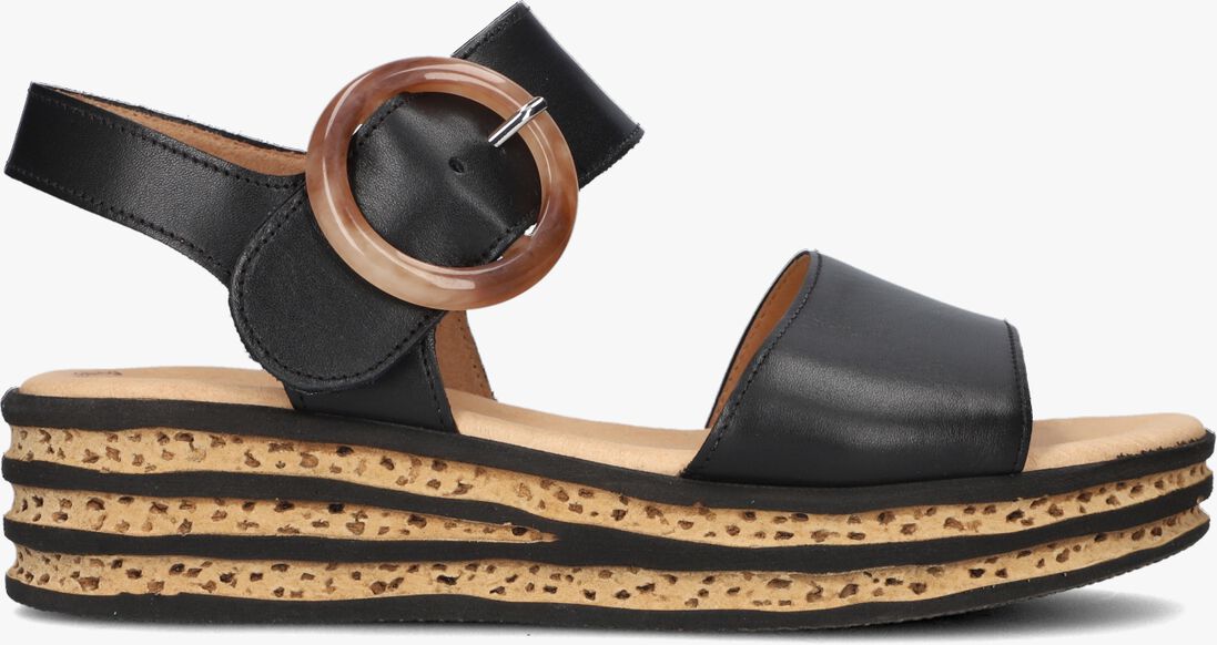 GABOR zwarte gabor sandalen 550.2