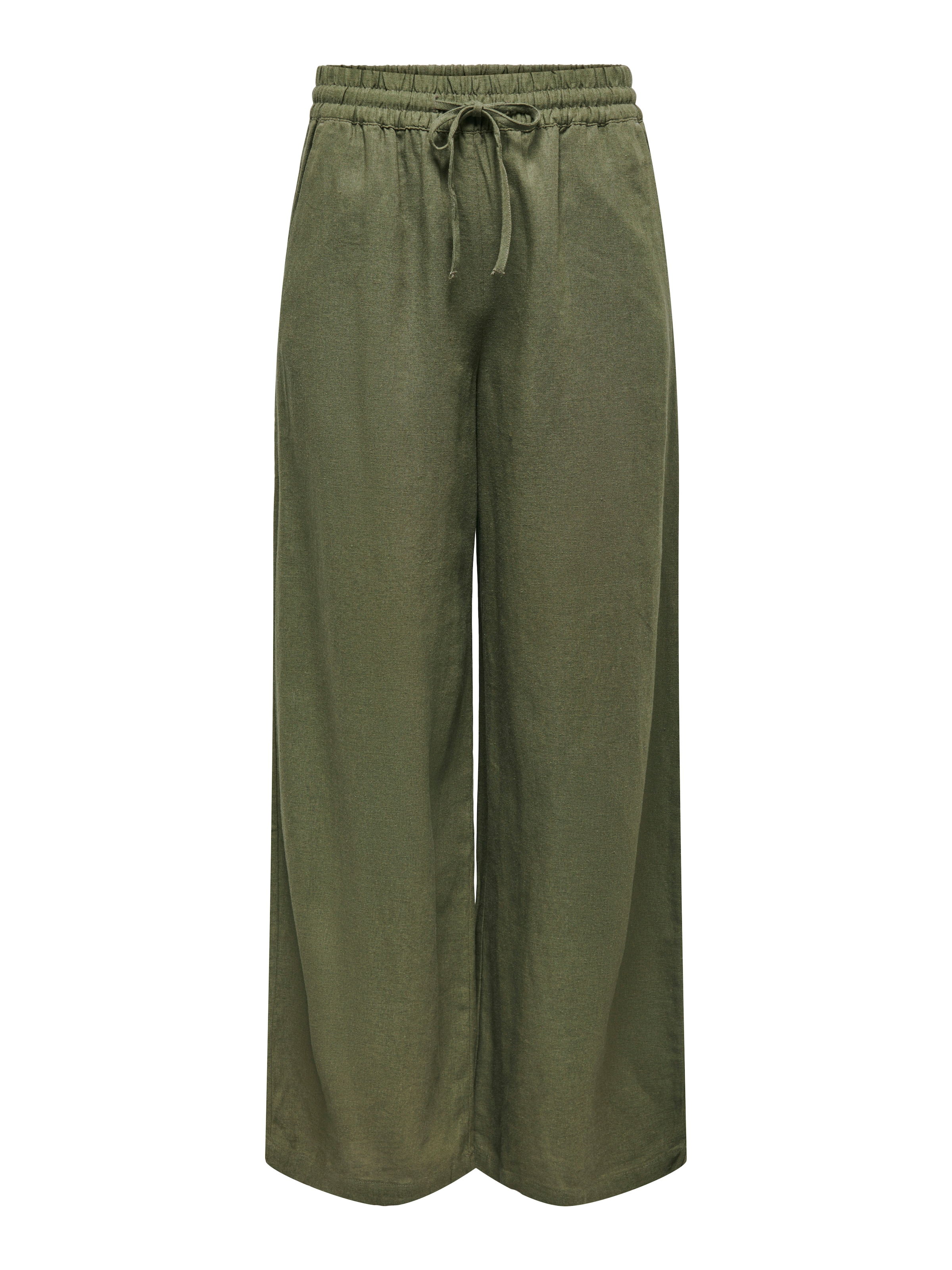 JDY Schlupfhose »JDYSAY LINEN HW WIDE PANT WVN NOOS«  Sommerhose mit Leinen
