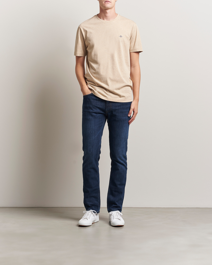 GANT The Original T-Shirt Khaki Melange