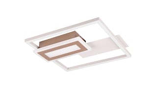RL NOW. LED Deckenlampe RN SPIRO 33 x 30 cm warmgrey