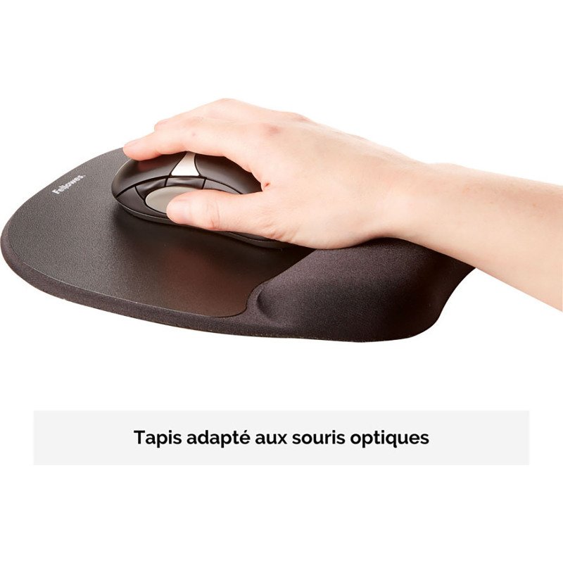 Tapis de souris avec repose-poignets Fellowes Ergo Mouss