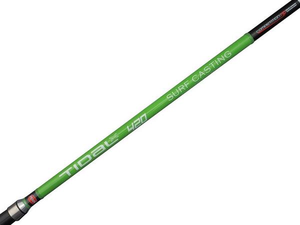 Canne Penn Tidal X LR-Solid Carbon Tip 423 Surfcasting 4.20m (50-200g, 3 Brins)