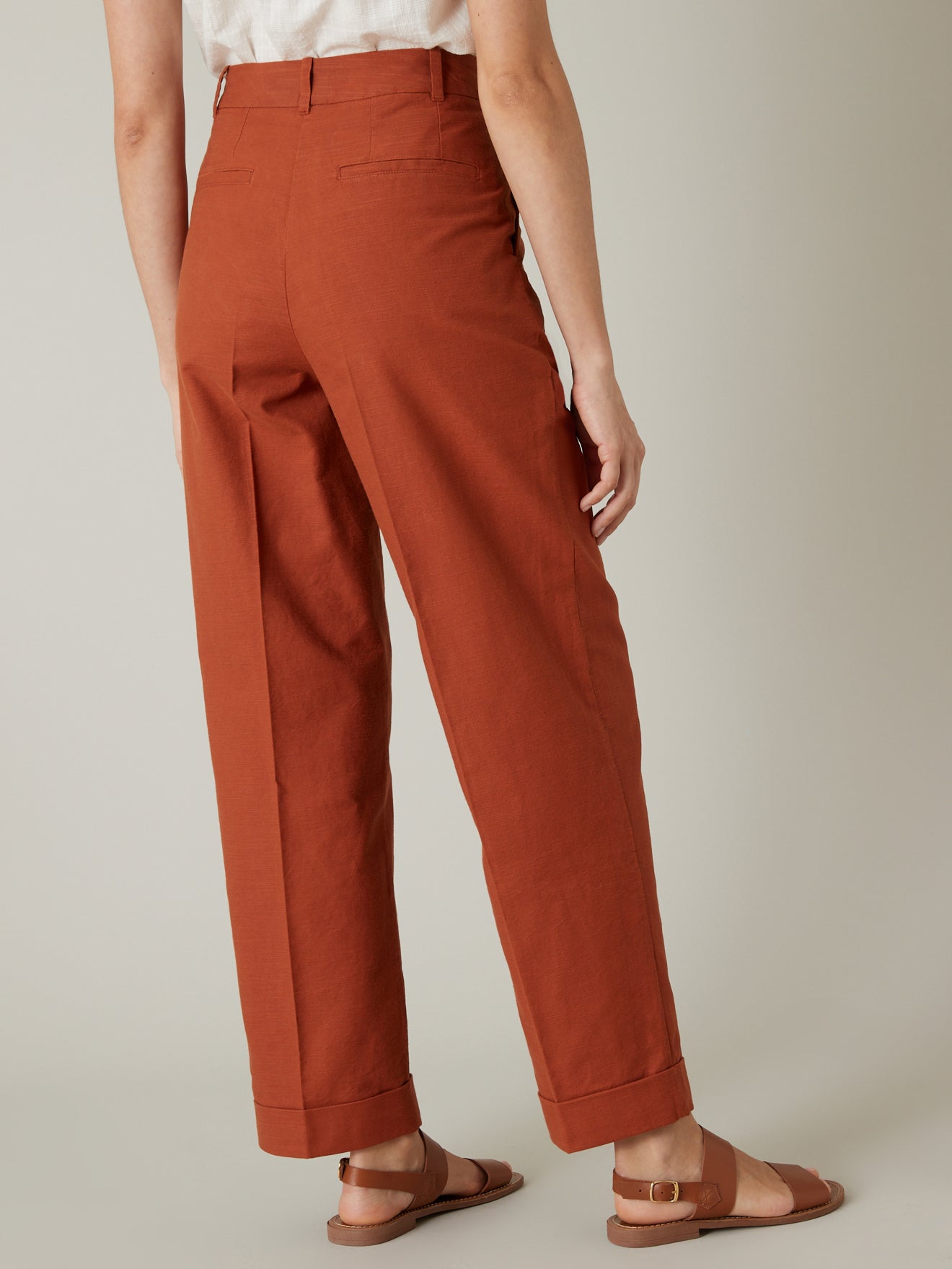 Pantalon large femme