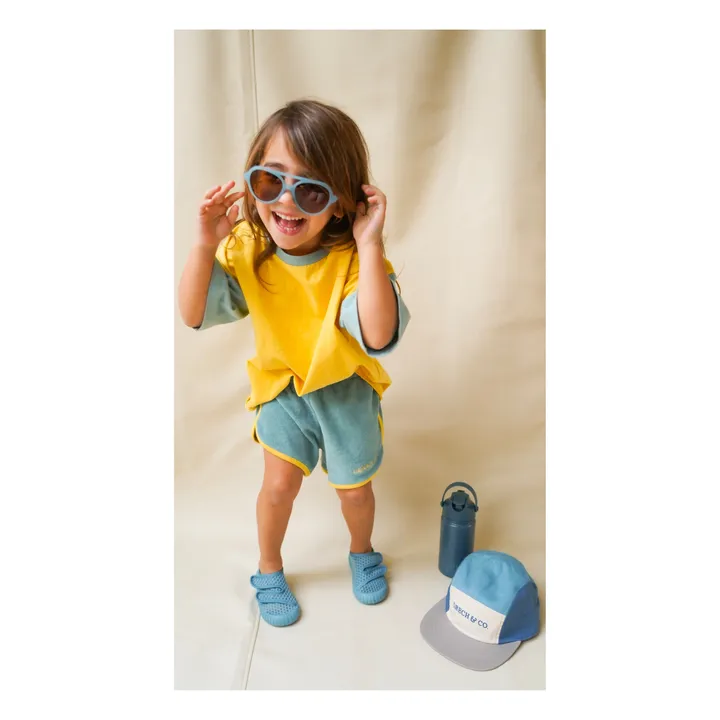 Grech & Co Baskets Estivales | Bleu ciel