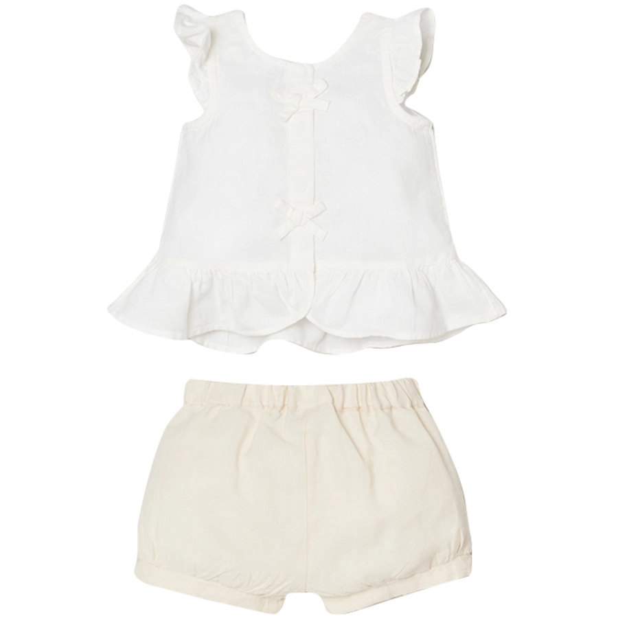OVS 2-teiliges Set Bluse und Shorts Coconut Milk