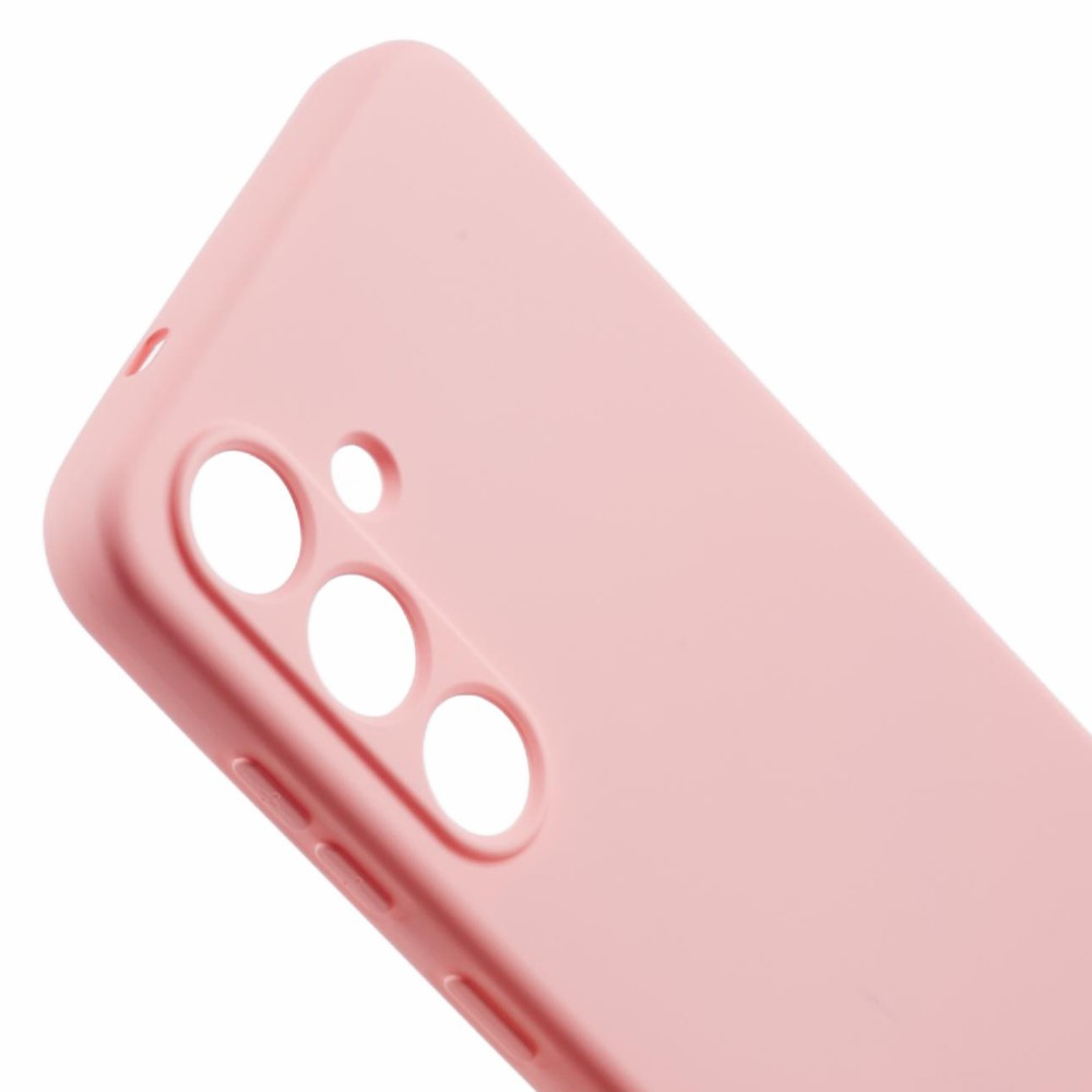 Samsung Galaxy S25  Plus Gummi Case Hülle mit Kameraschutz - Rosa (Matt)