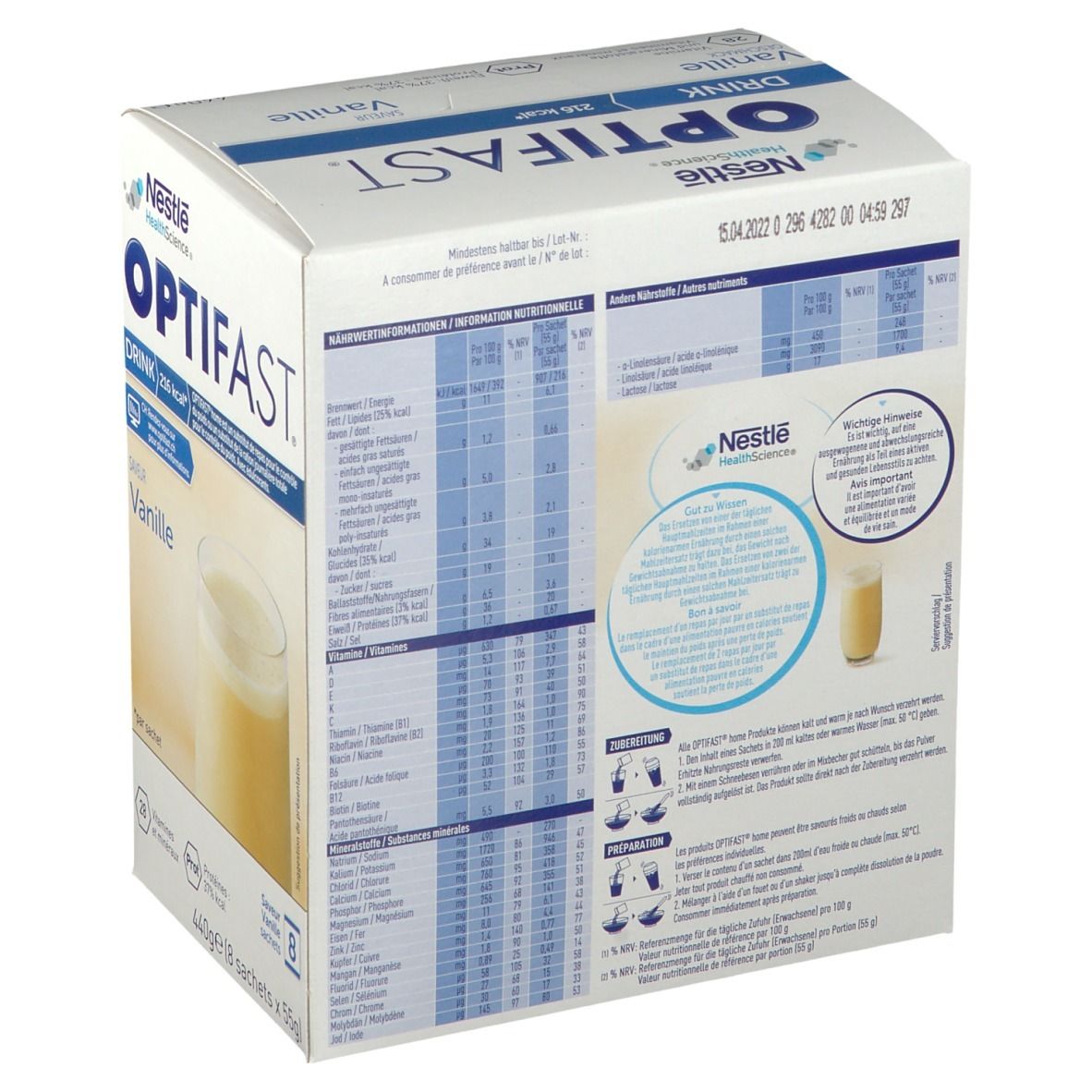 OPTIFAST® home Drink Vanille