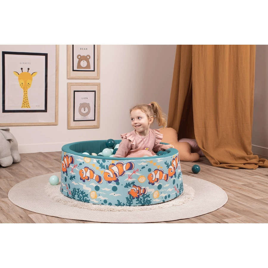 knorr toys® Bällebad soft - Clownfisch - 150 Bälle