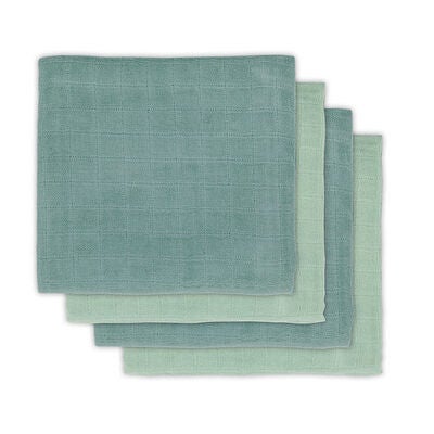 Jollein Musselinteppe Bamboo 4-Pack, Ash Green