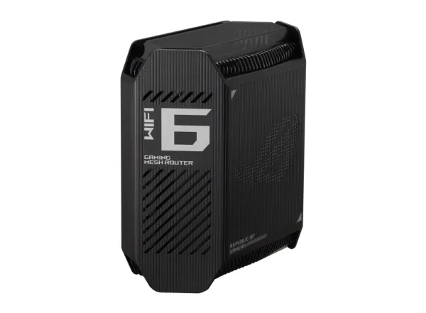 ASUS ROG Rapture GT6 - Wi-Fi-system - (router) - op til 270 kvm - mesh 1GbE, 2.5GbE - Wi-Fi 6 - Dual Band