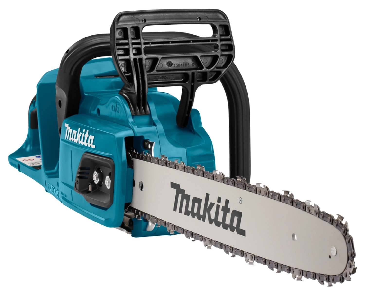 Makita DUC405PT4J 2x18V Li-Ion accu kettingzaag set (4x 5,0Ah) in Mbox - 400mm