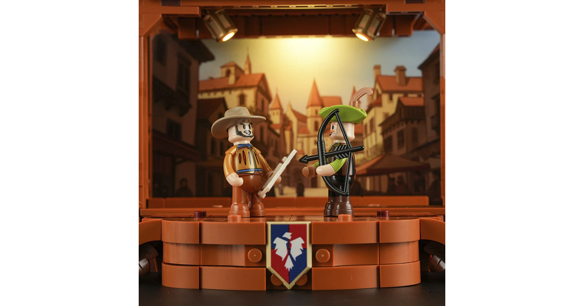 LumibricksMiddle Ages - Medieval Troupe Carriage Constructiespeelgoed  (L9063)
