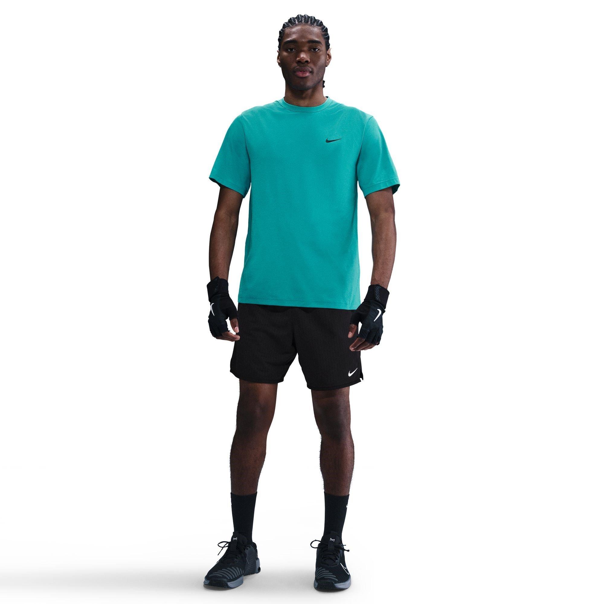 Nike Dri FIT UV Hyverse Mens Short Sleeve Fitness Top