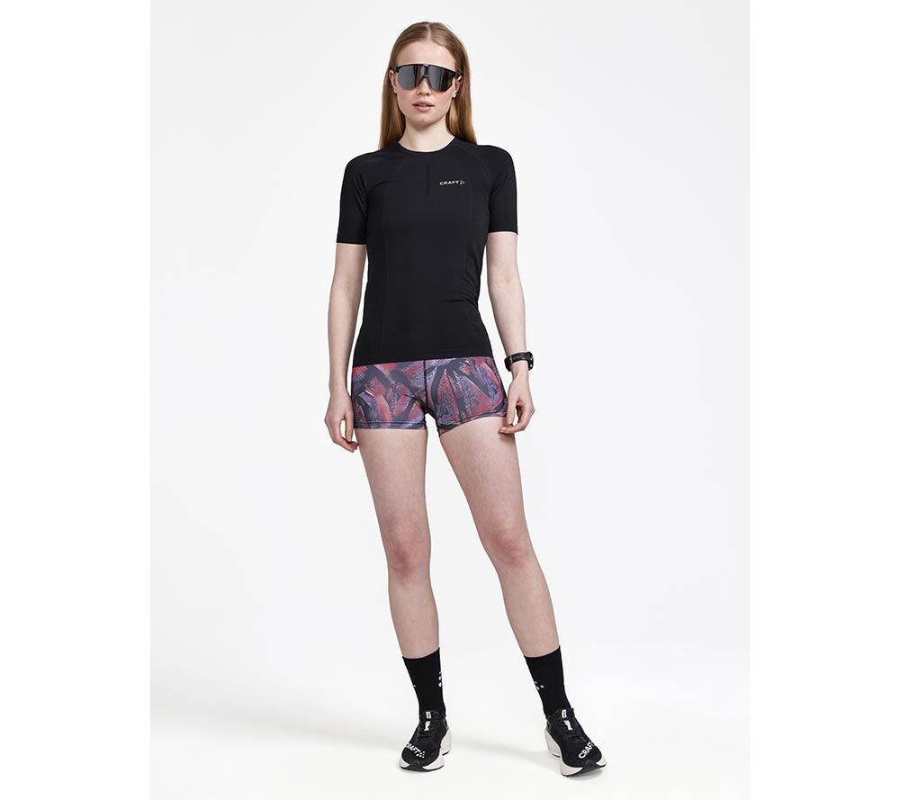 Craft ADV Cool Intensity SS Ondershirt Korte Mouwen Zwart Dames
