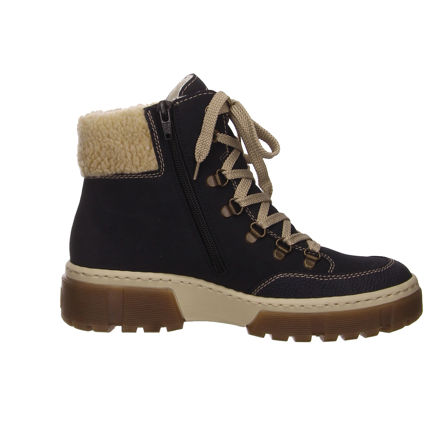 Rieker Boots dunkelblau blau