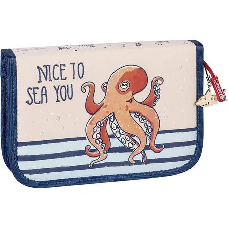 BRUNNEN Schüler-Etui Happy Ocean 19,5 x 13,5 x 3,5 cm