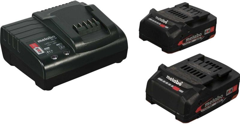 Metabo HS 18 LTX 55 Heggenschaar Accu Incl. 2 accus, Incl. oplader 18 V Li-ion
