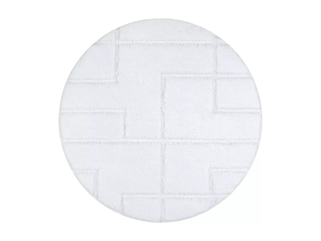 Tapis de salle de bain SUPREME cercle LINES, lignes, antidérapant, do cercle 67 cm