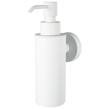 Haceka Kosmos zeepdispenser metaal mat wit