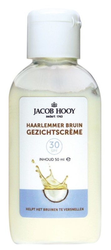 Jacob Hooy Haarlemmerbruin Gezichtscrème SPF30 50 ML