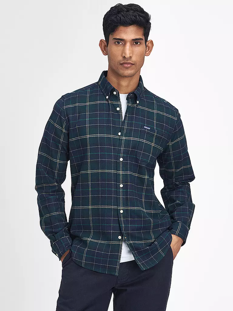BARBOUR Hemd KYELOCH dunkelblau