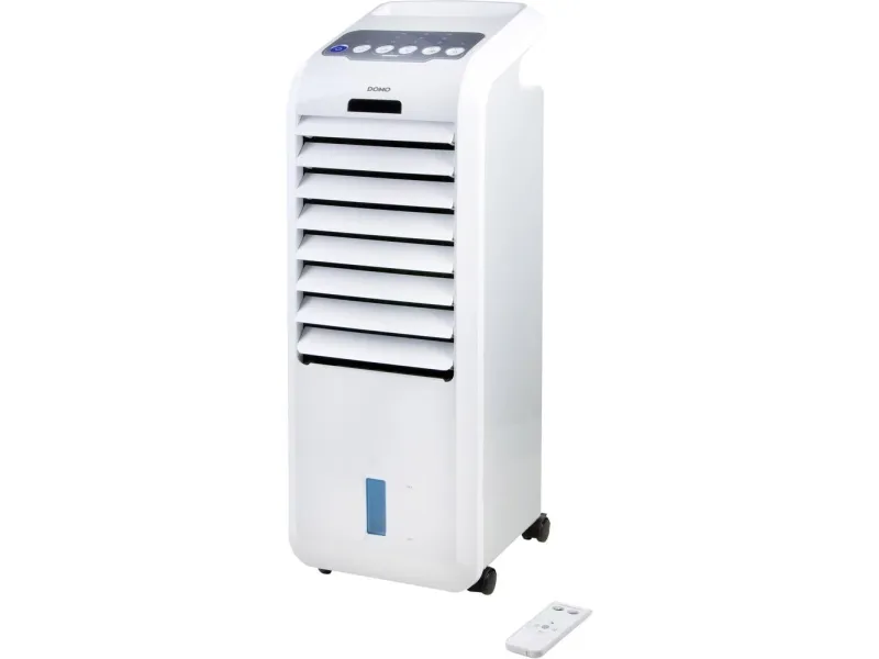 Domo DO153A, Husholdning tårnventilator, Hvid, Gulv, Knapper, 5 L