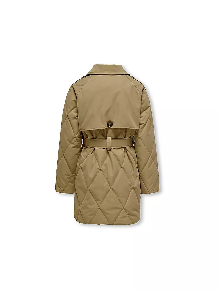 ONLY Mädchen Steppmantel KOGMAUDA beige