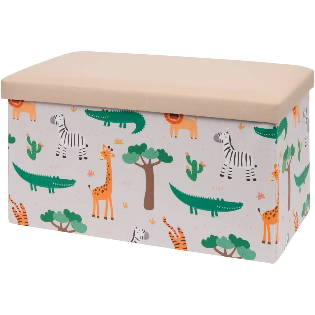 Opvouwbare opbergbox met deksel 60 x 32 cm | diverse varianten