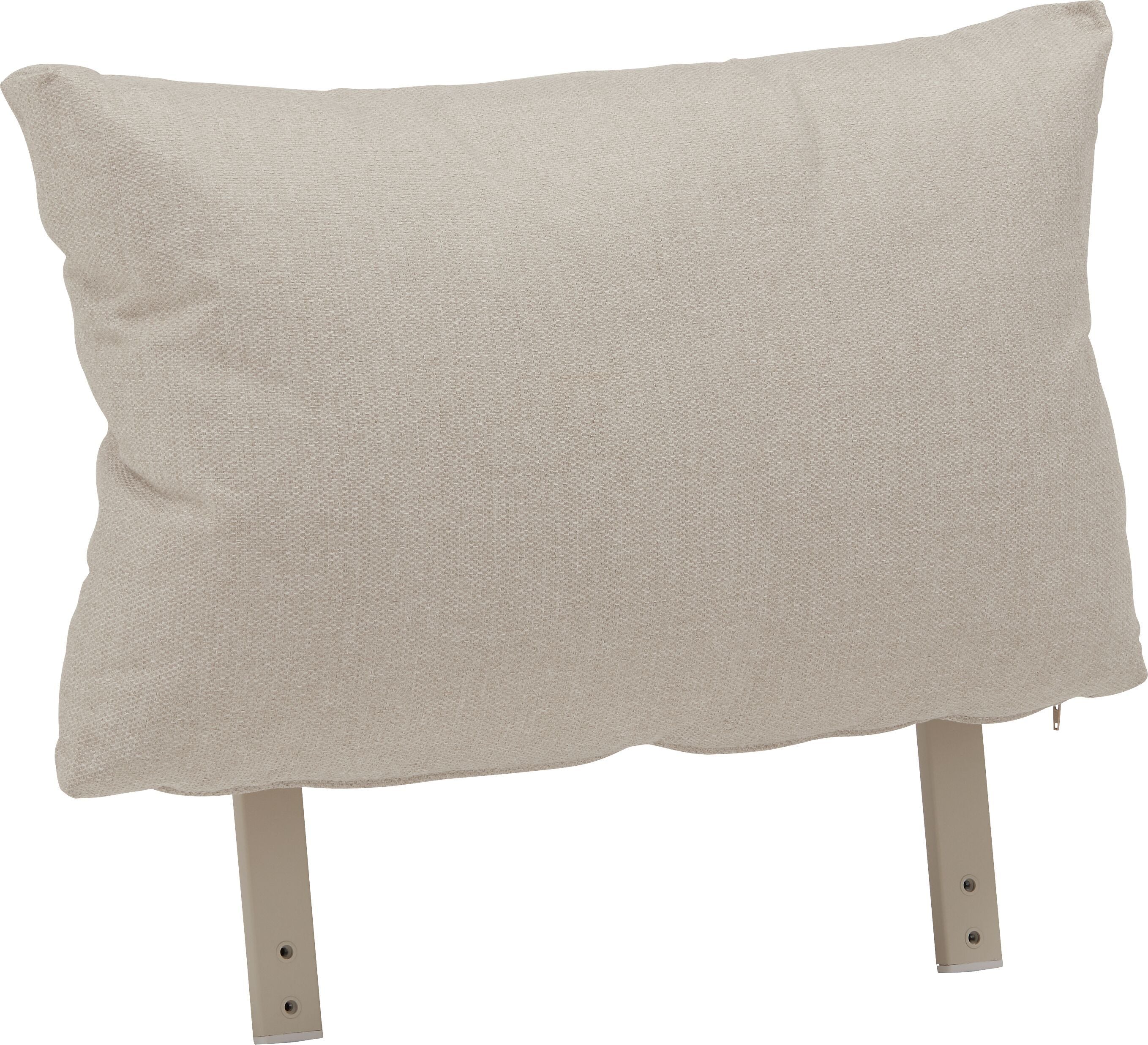MAIO Rückenlehne inkl. Kissen sand - Sand / B: 67.0 cm x T: 61.0 cm x H: 20.0 cm
