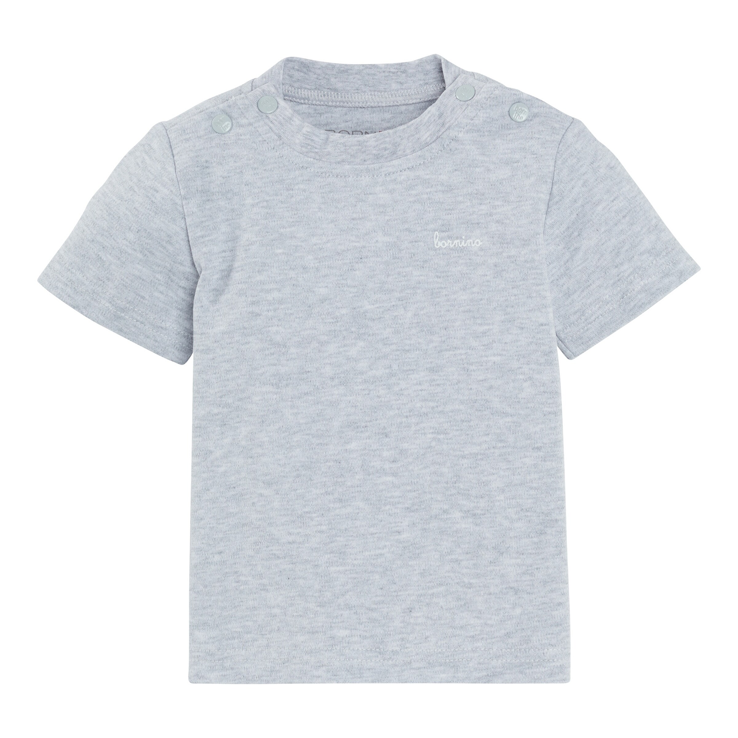 Bornino - Lieblinge 2er-Pack T-Shirts grau