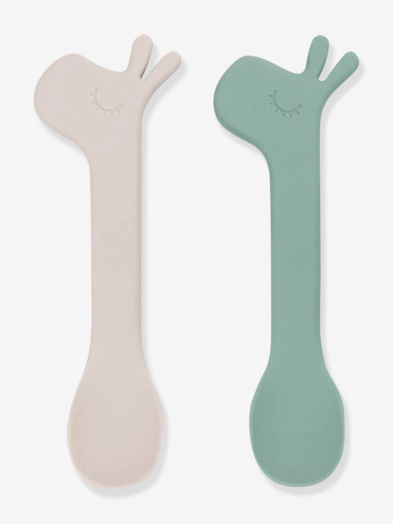 Pacote de 2 colheres de silicone «Lalee»