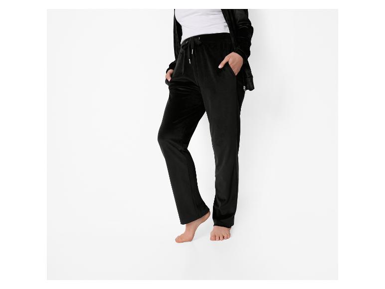 Velours dames broek