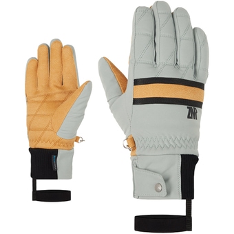 Ziener Kabbi AS Fausthandschuhe Green Frost Damen