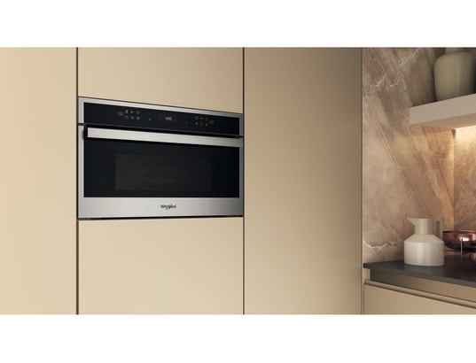 WHIRLPOOL - Micro ondes Grill Encastrable WMD6O4TXF, W collection, 31 L, Crisp, 6eme sens