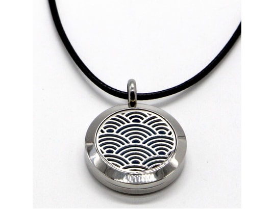 ZEN AROME - Collier d'aromathérapie vague zen