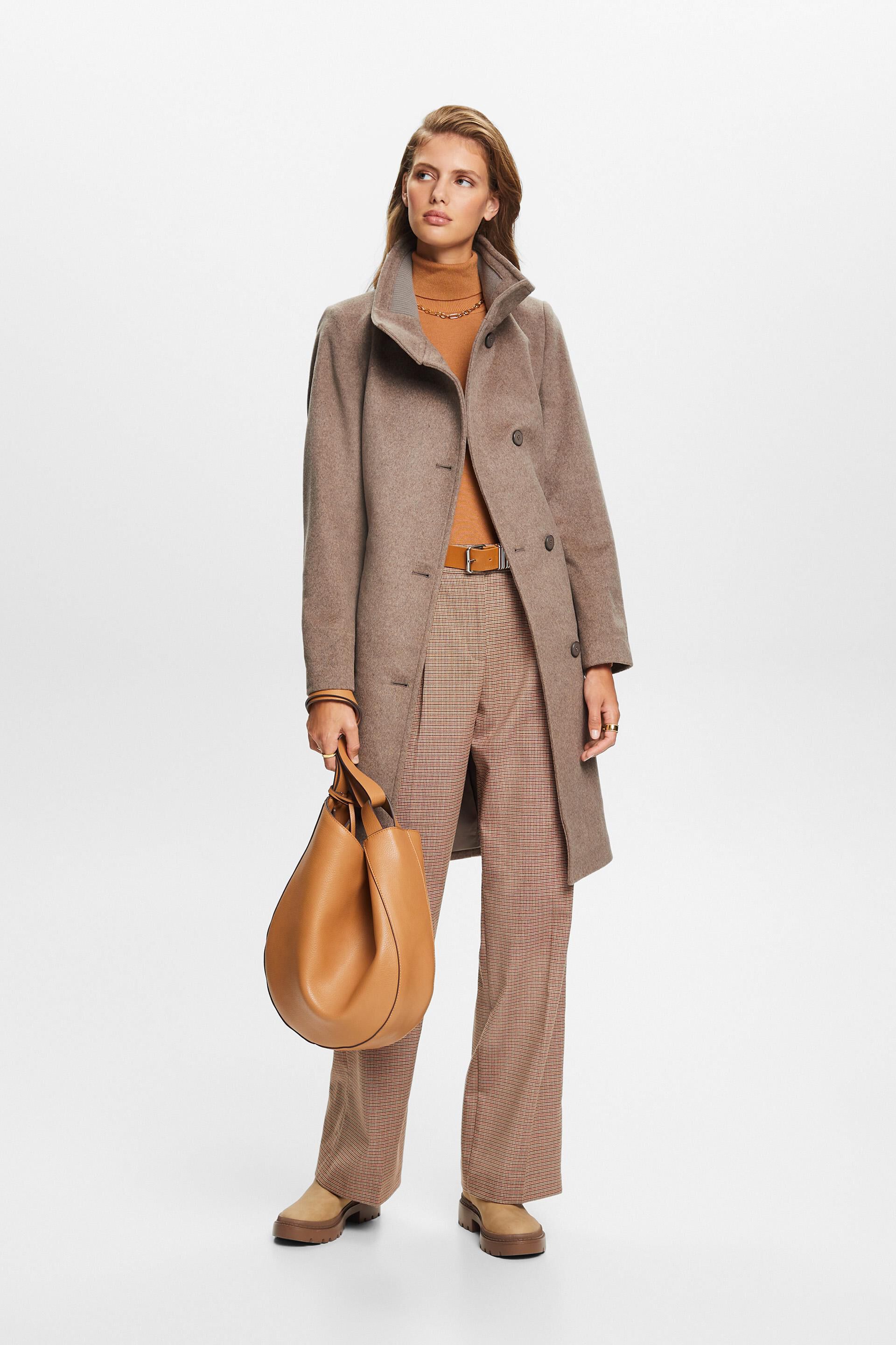 Coats woven