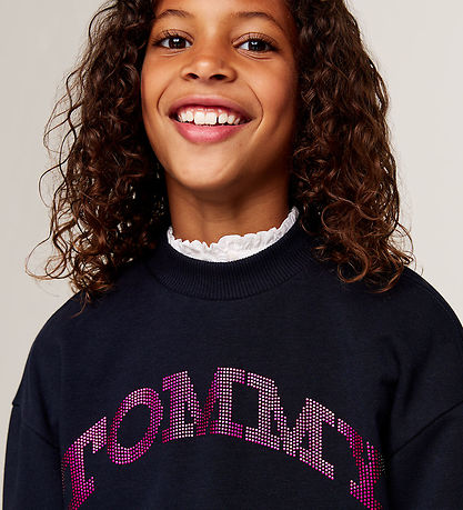Tommy Hilfiger Sweatshirt - Tommy Dot Folie - Desert Himmel