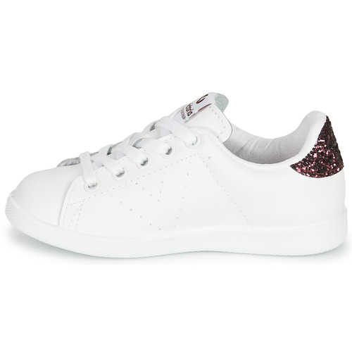 Victoria - TENIS PIEL - Blanc / Bordeaux