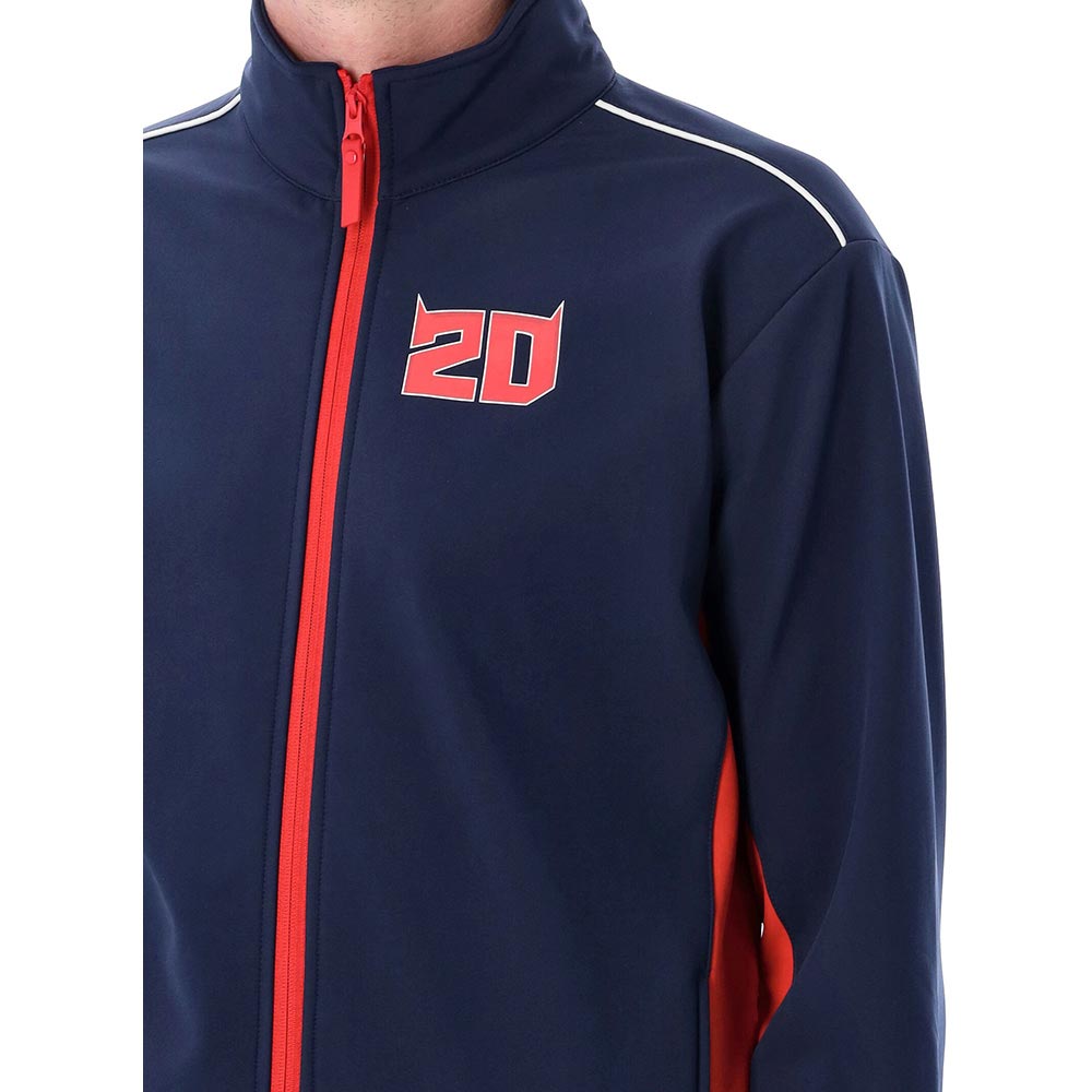 Fabio Quartararo - Veste softshell FQ20 Bleu / Rouge