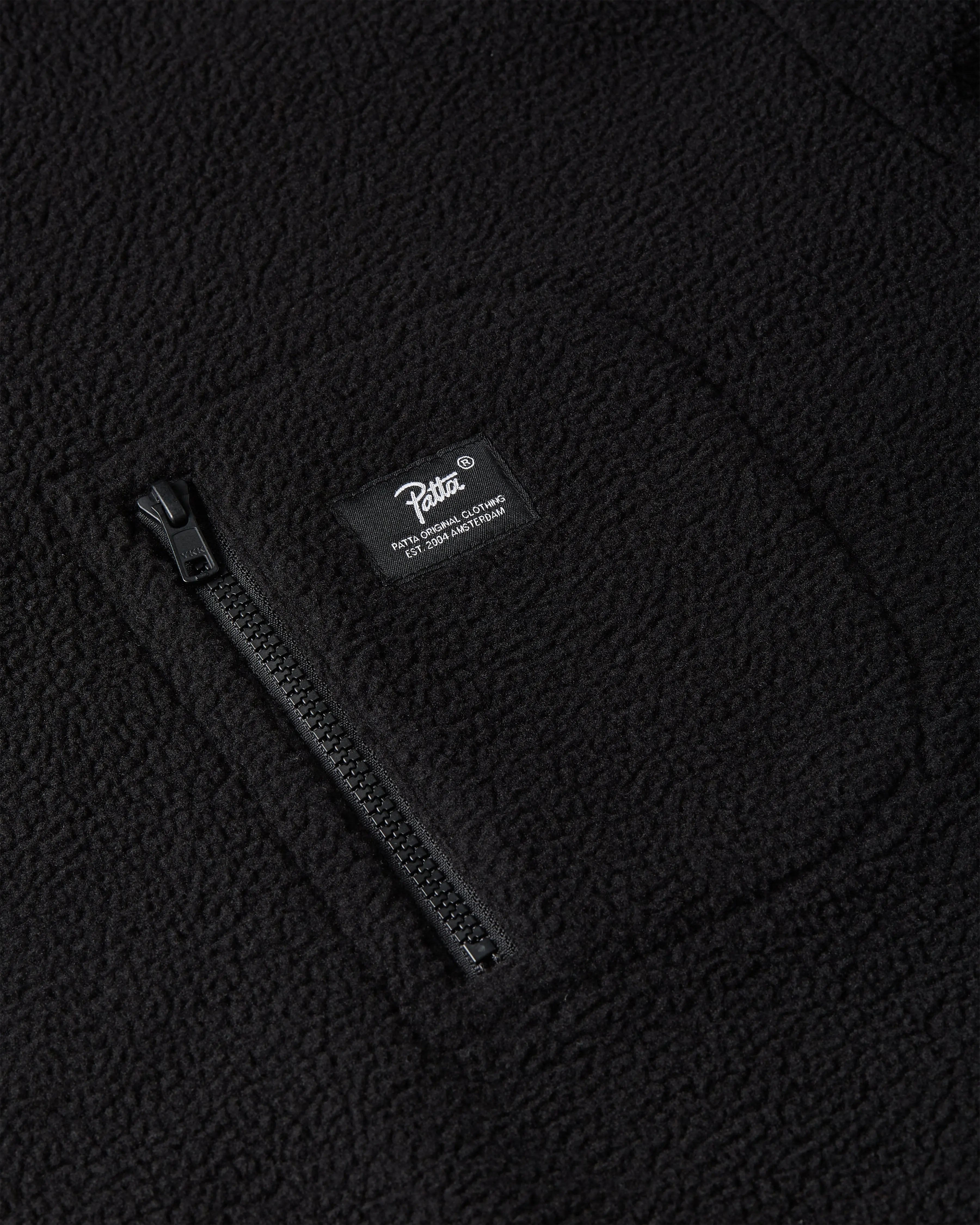 Patta Sherpa Fleece Overhead (Black)