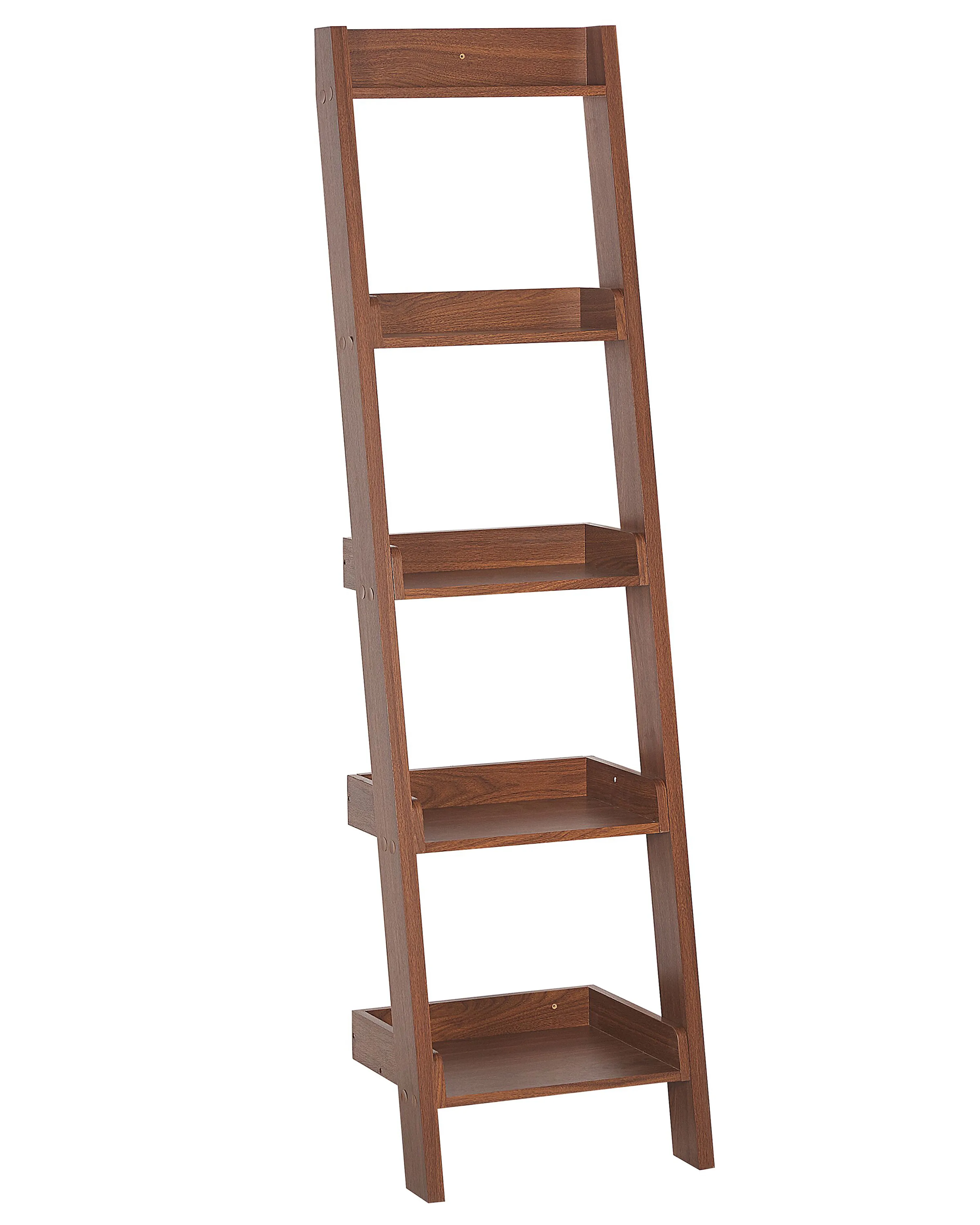 Opbergkast met 5 planken MOBILE DUO 169 cm Donkerbruin