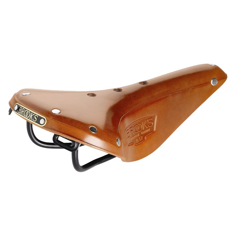 Brooks B17 Narrow Classic Kernledersattel Men honig