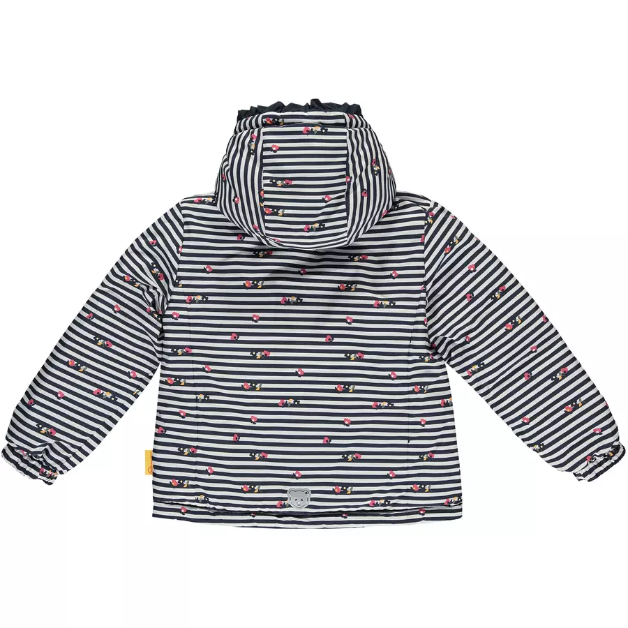 Steiff Girls Wendejacke, navy