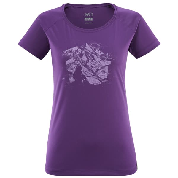 T-shirt randonnée MILLET TANA TS SS W VIBRANT VIBRANT VIOLET