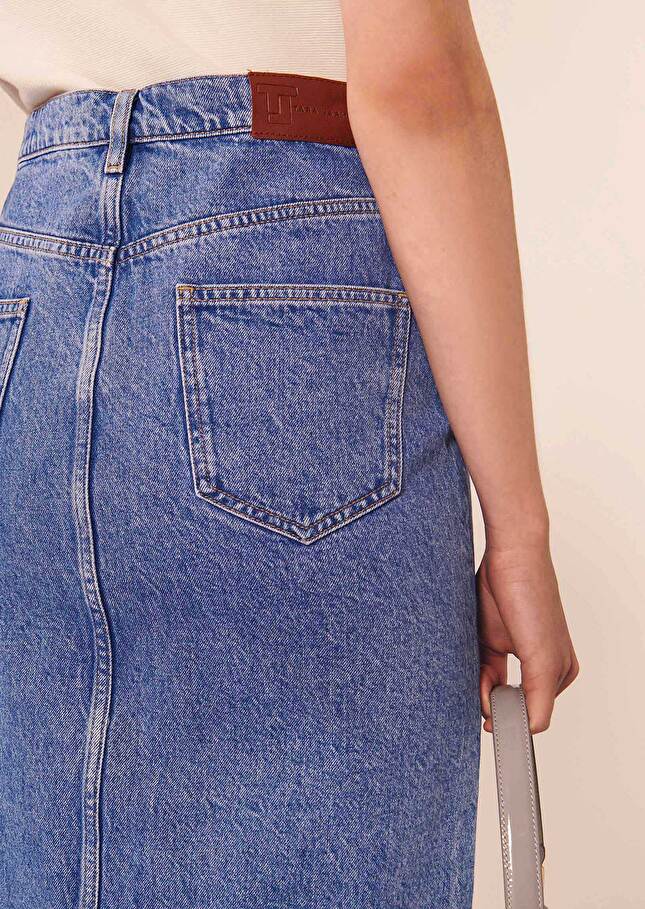Jupe Jackiebleu en denim