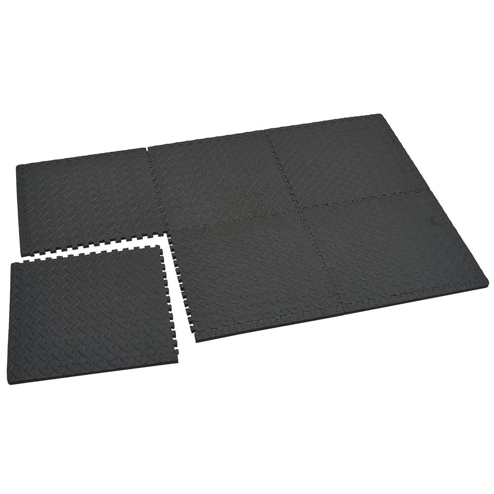 Tapis de sol multiusage noir x6