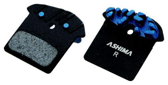 Paire de Plaquettes Ashima Air Thermal pour Shimano : XTR / Deore XT / SLX / Deore / Alfine / BR / FSA K-Force / Afterburner / Rever MCX1