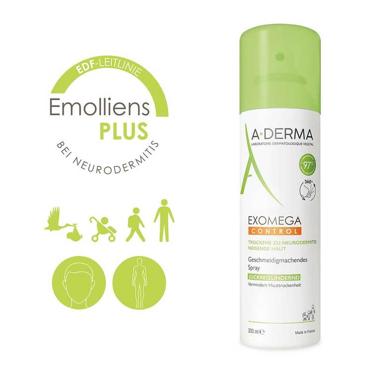 A-Derma Exomega Control Spray, 200 ml