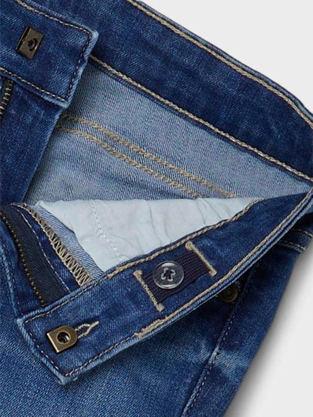 NAME IT skinny jeans NKFPOLLY dark blue denim